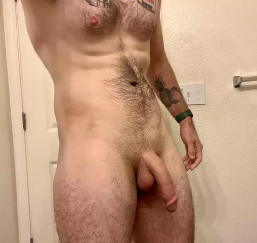 Could I interest you in my cock?