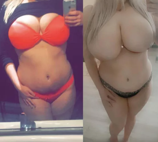Curvy at work vs Curvy at home
