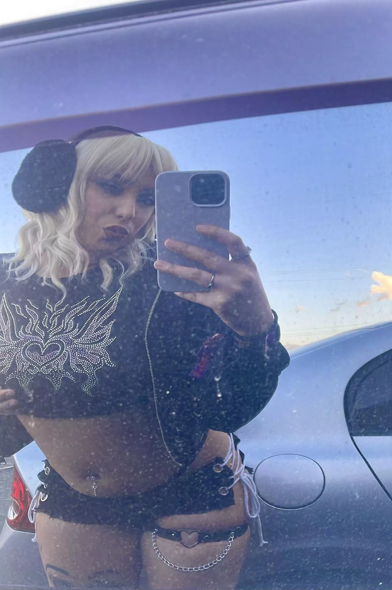 felt super sexy in this outfit at beyond 🖤