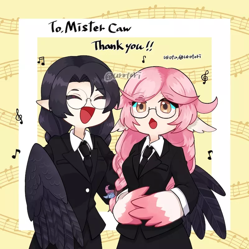 Harpies are natural songbirds.