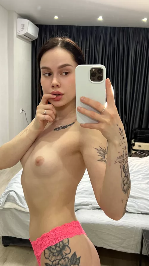 Here are my titties, enjoy them!