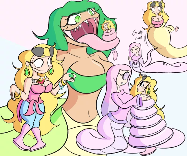 {Image} Grace, rich & ditzy, often eaten (Art by JackMunchy)