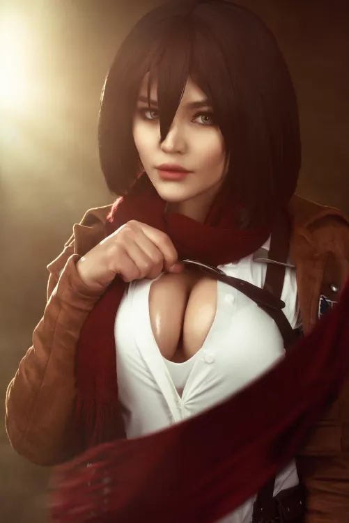 Mikasa Ackerman (Shingeki no Kyojin) by Kalinka Fox