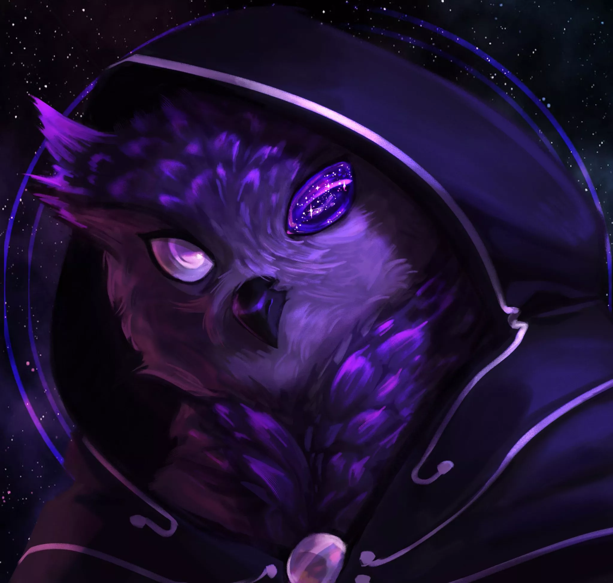 My Owlin Twilight Domain Cleric, Duskplume! [Helodrome]