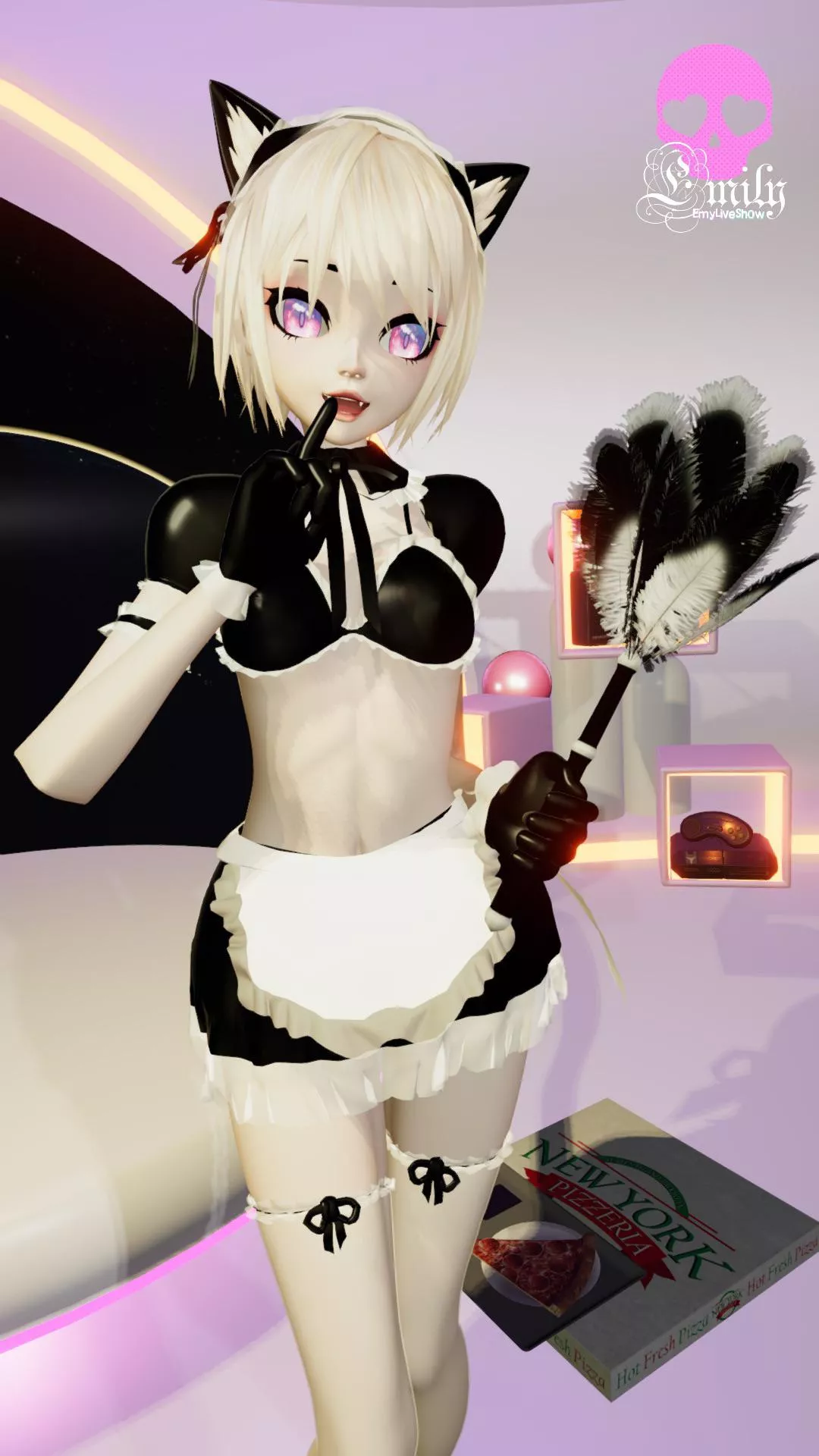 Oops.. looks messy here, should I clean it up?😏 https://chaturbate.com/emyliveshow