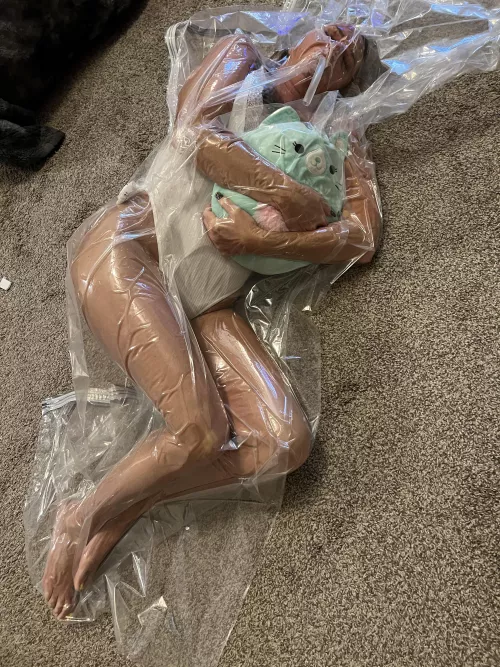 Packaged and ready for storage