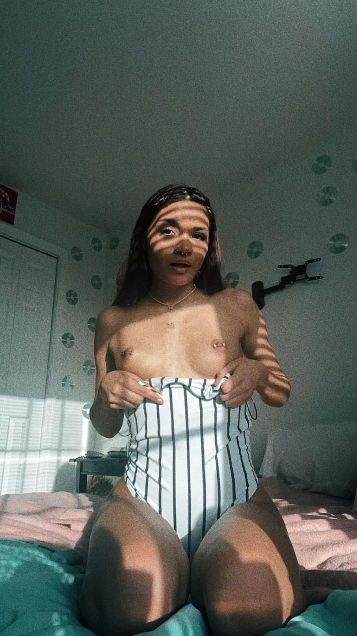 peek a boo here my tits are