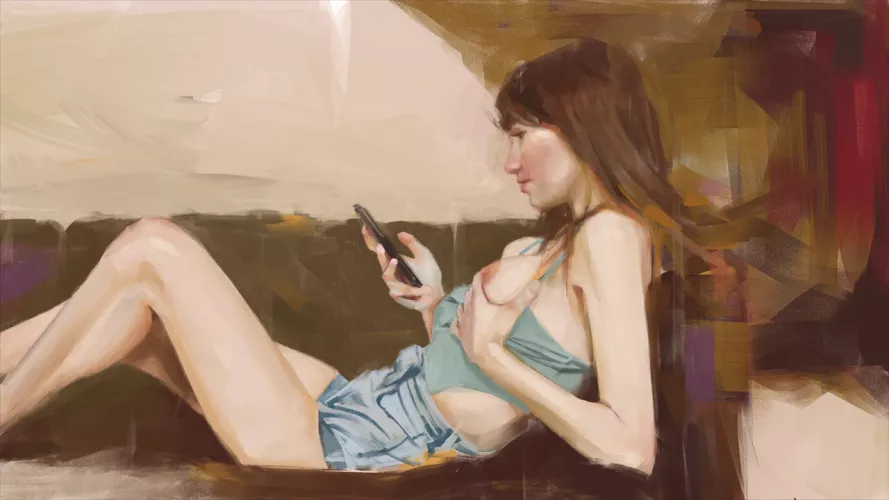 Phone Addiction 4/4 by me