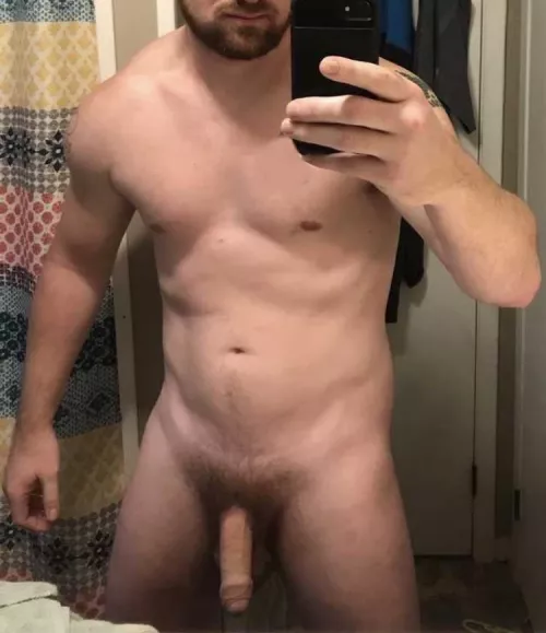 Pre-shower softy. Uncut.