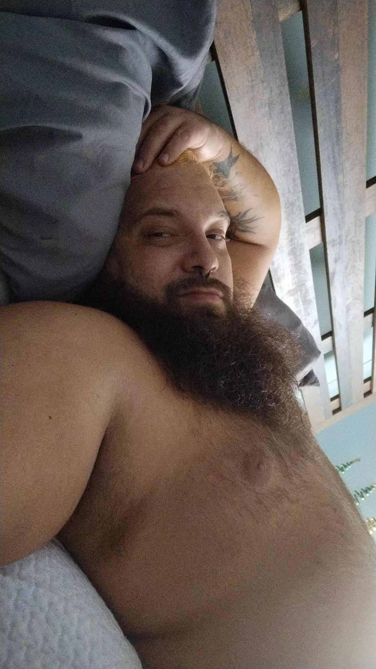 Sometimes I could really use a load in the beard. 😜