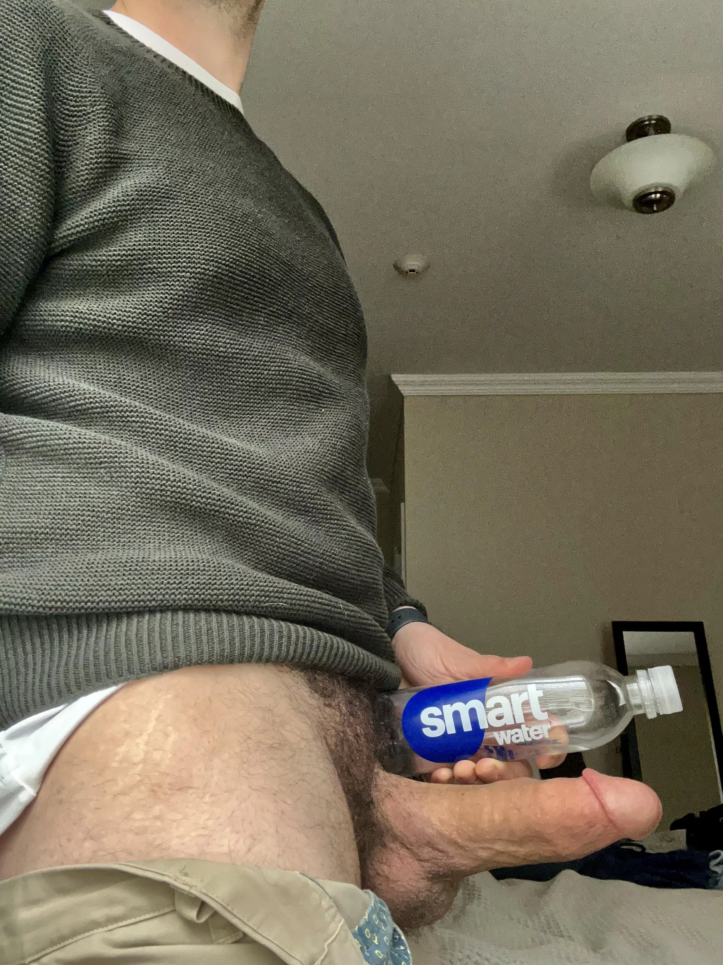 Thick as a water bottle