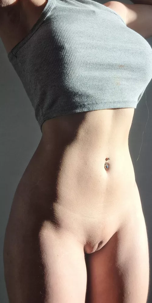 today my sweet pussy wanted to sunbathe