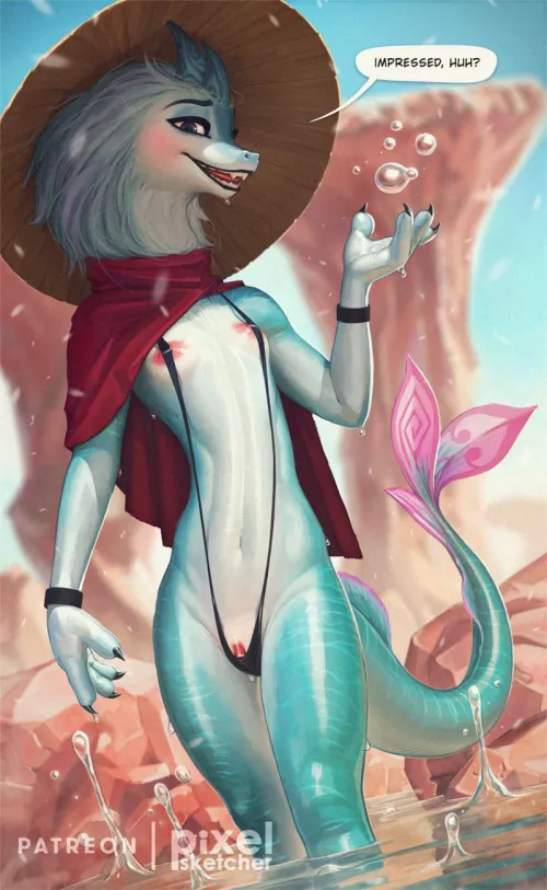 Water Dragon [F] (@pixel_sketcher)