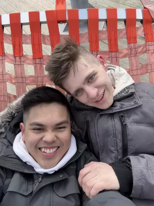 We just went on our first vacation together