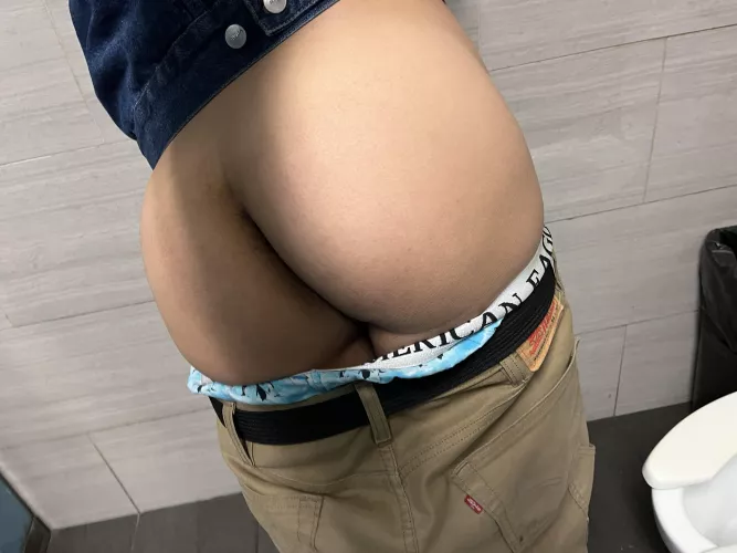 When I was being a slut at work