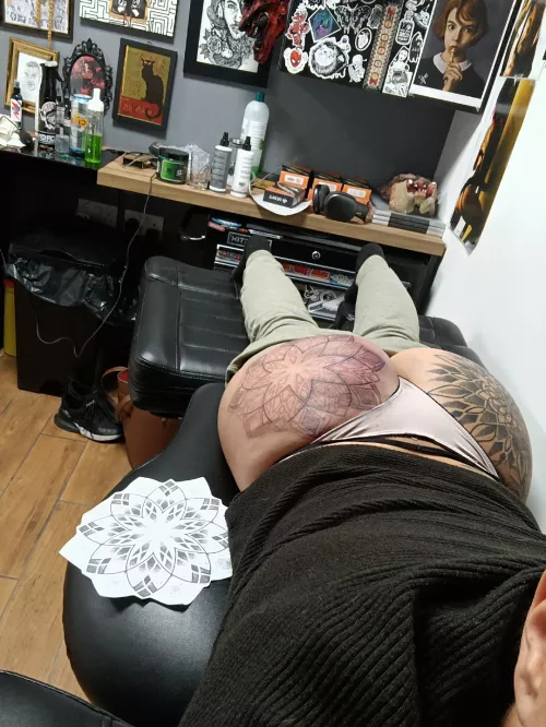 when one leg is full you start with the other one