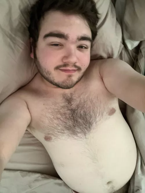 Who wants to spend their day in bed with this cub?