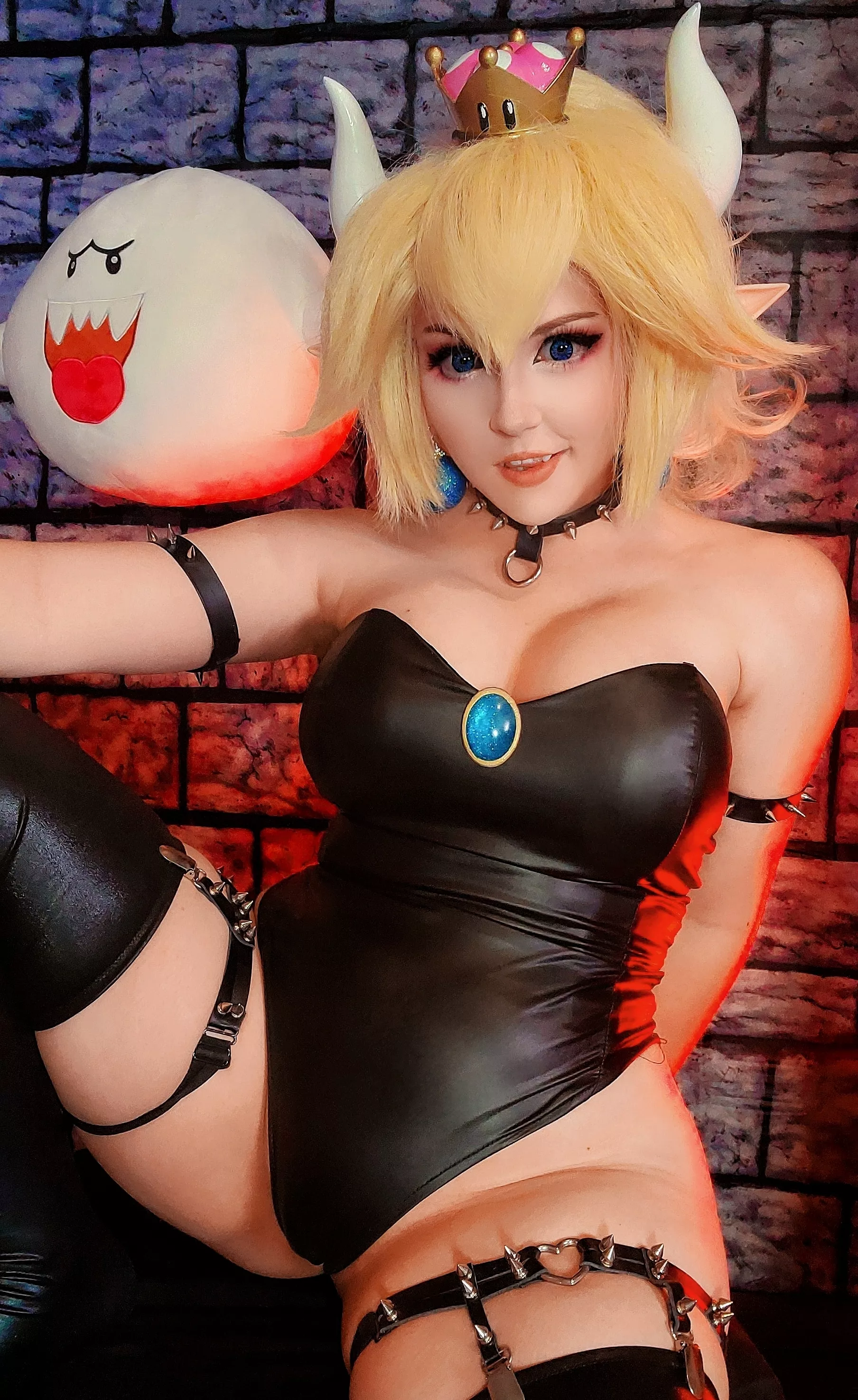 Bowsette cosplay by NebulaNeko