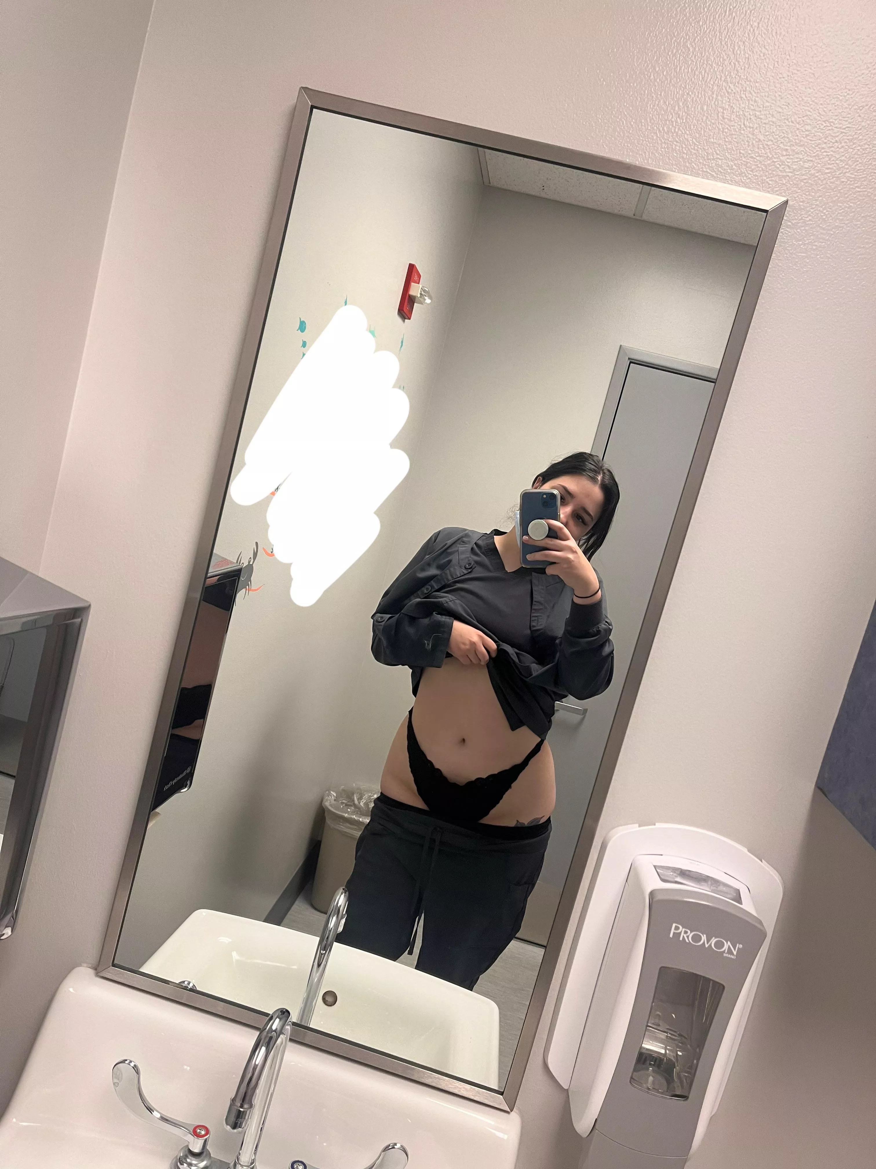 Do you like what I wear under my scrubs?