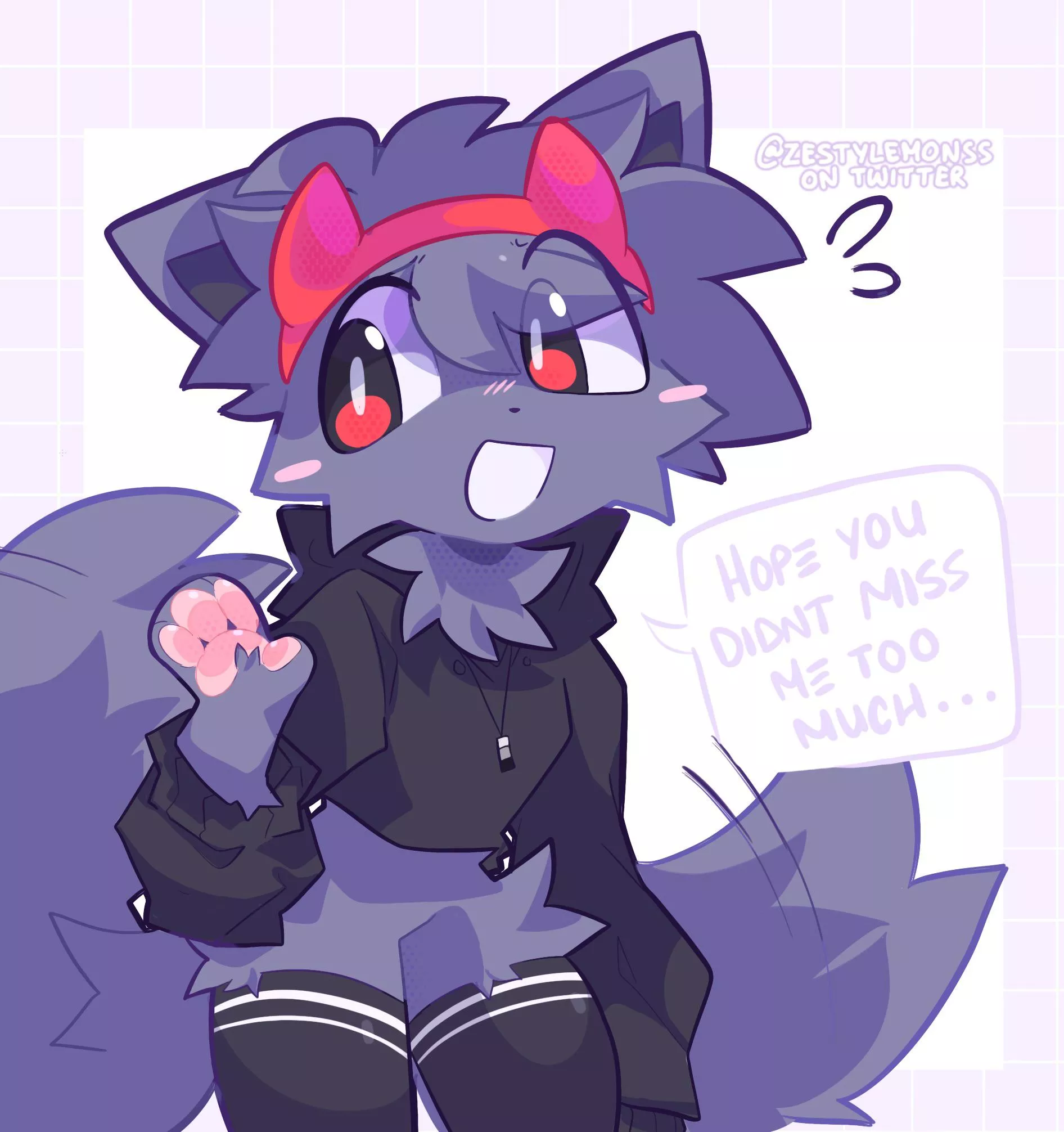 drew this after a concussion-cased hiatus [ art by me - @zestylemonss on twitter ]