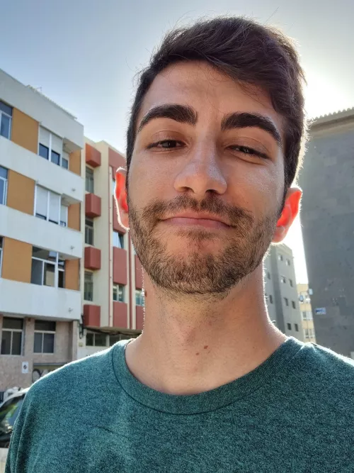 Felt cute after the haircut