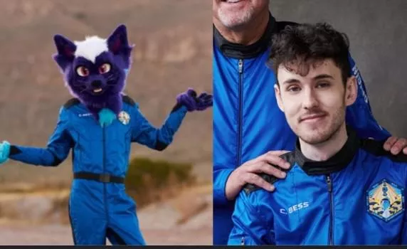 First furry to go to Space!