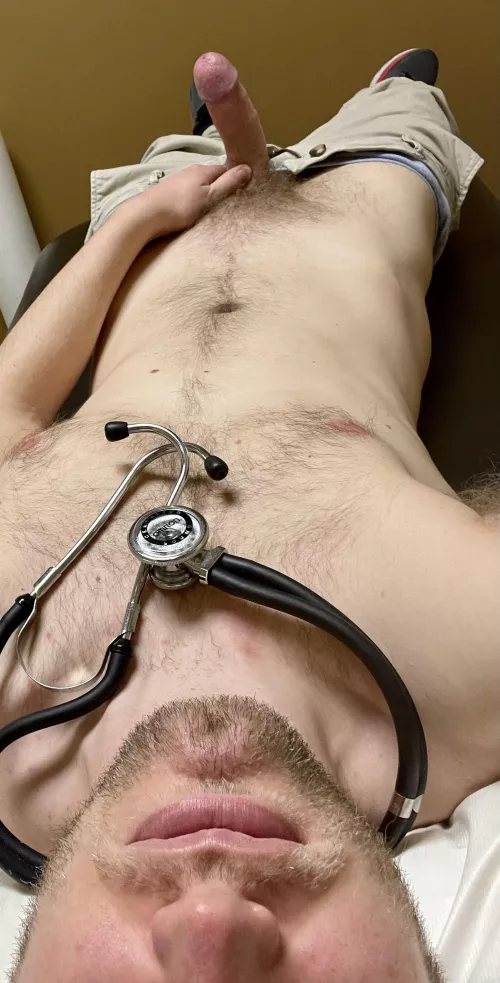 Have you ever fantasized about riding your doctor in the exam table? 😉