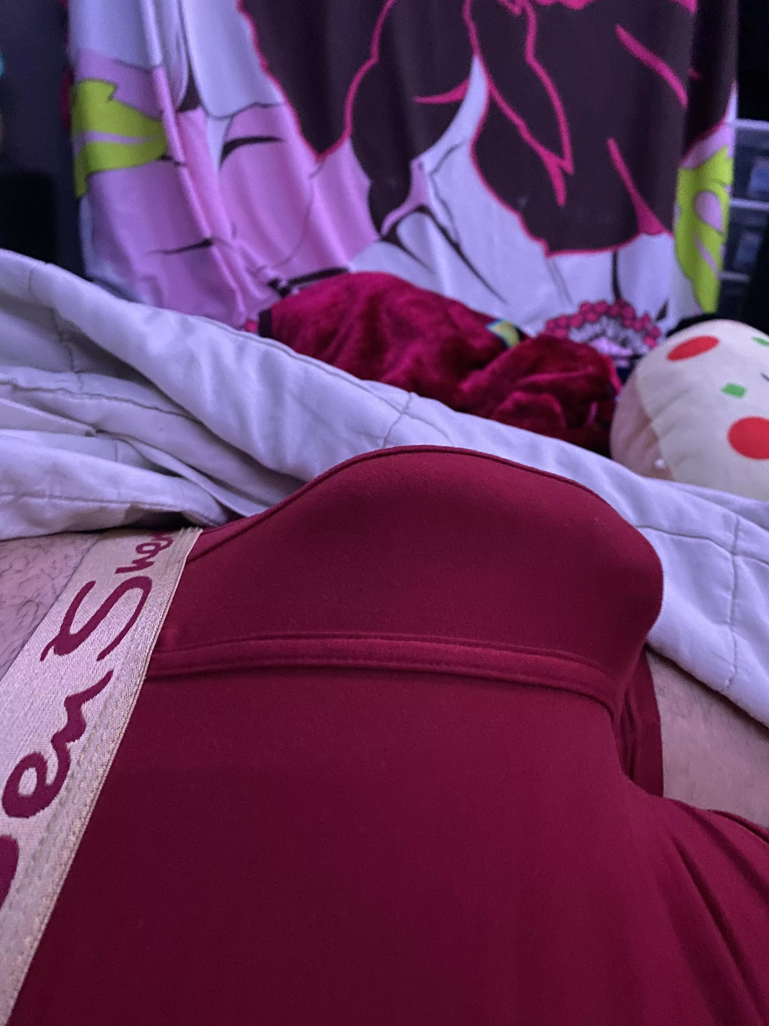 He’s sleeping but something awake