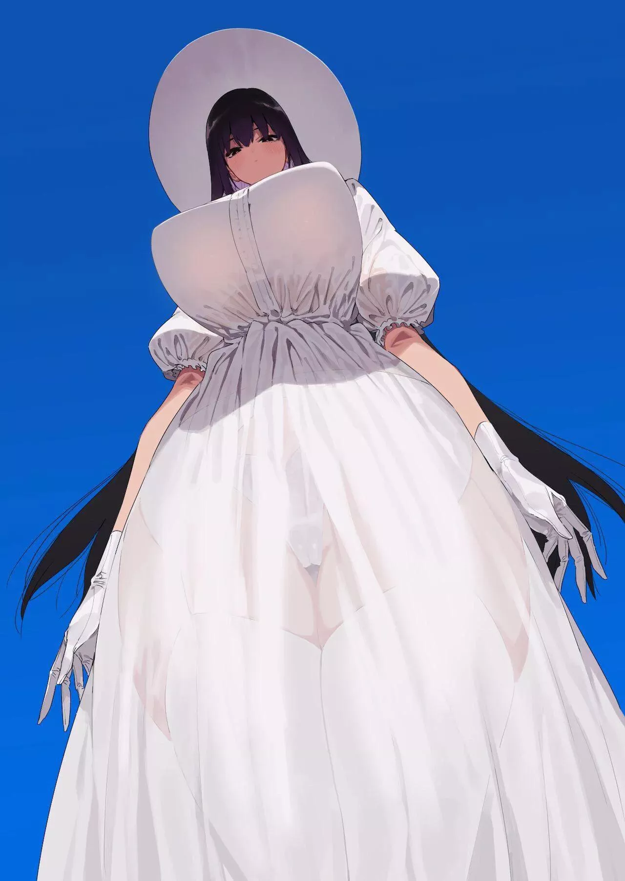 Hmm.. your step mom is alot taller than she said she'd be