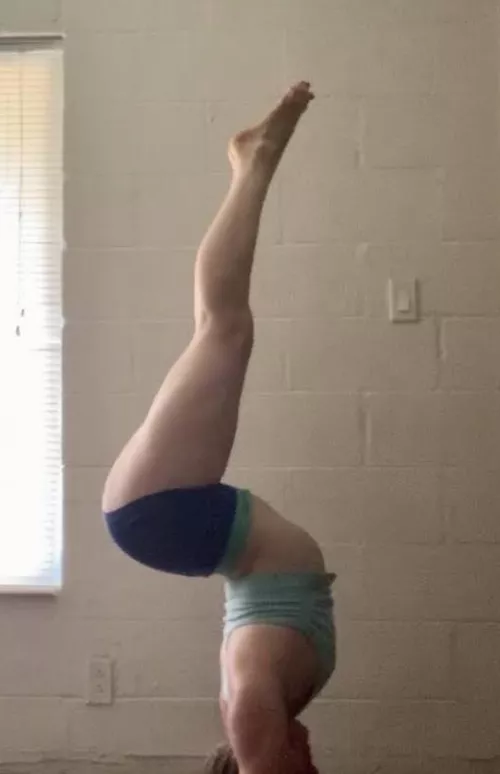 How do my legs look upside down?