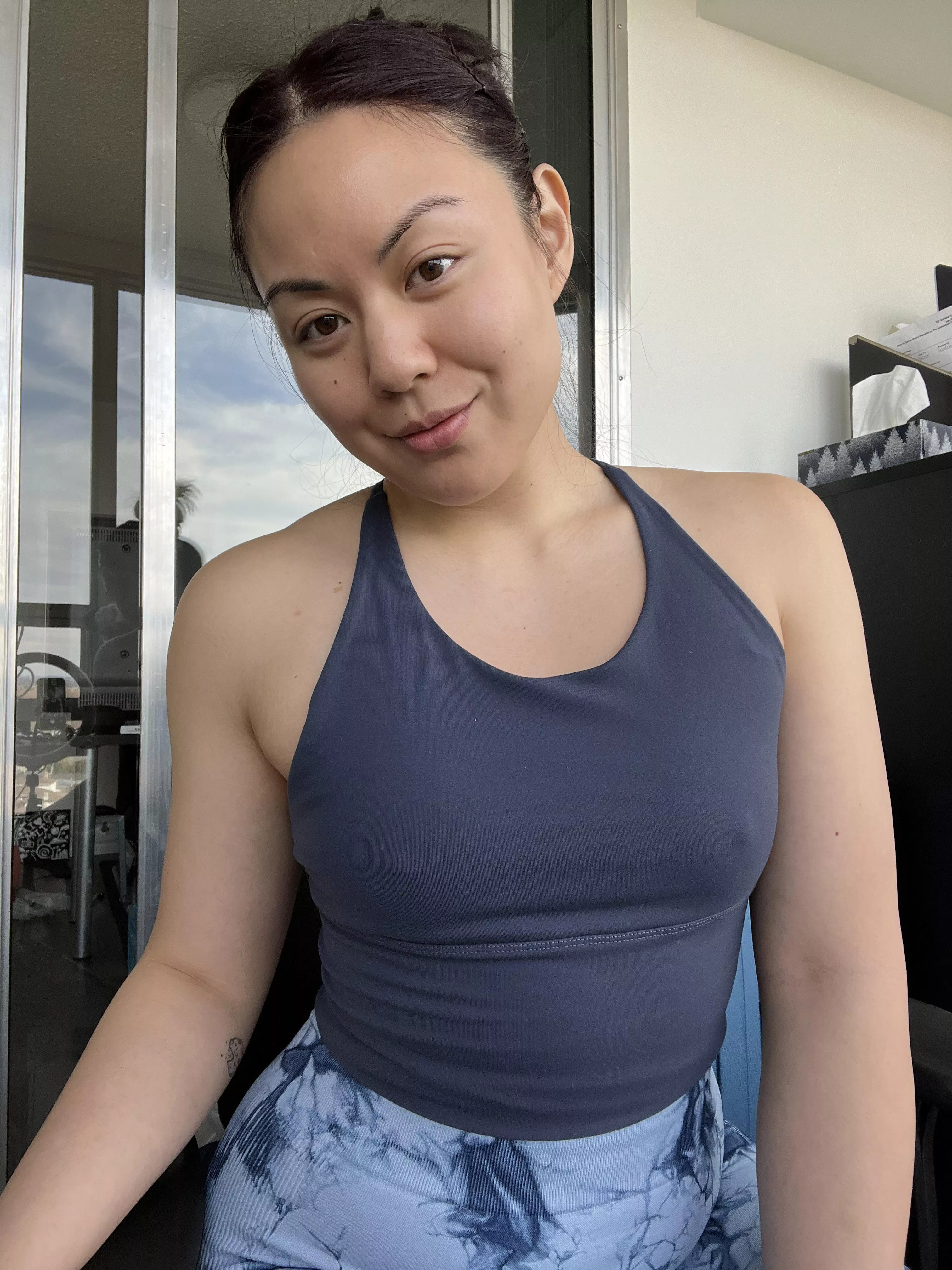 I always take the padding out of my sports bras