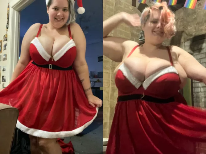 I don’t think I should save this outfit just for the holidays. Here is 2020 versus 2023 😝. I hope you enjoy my growth!