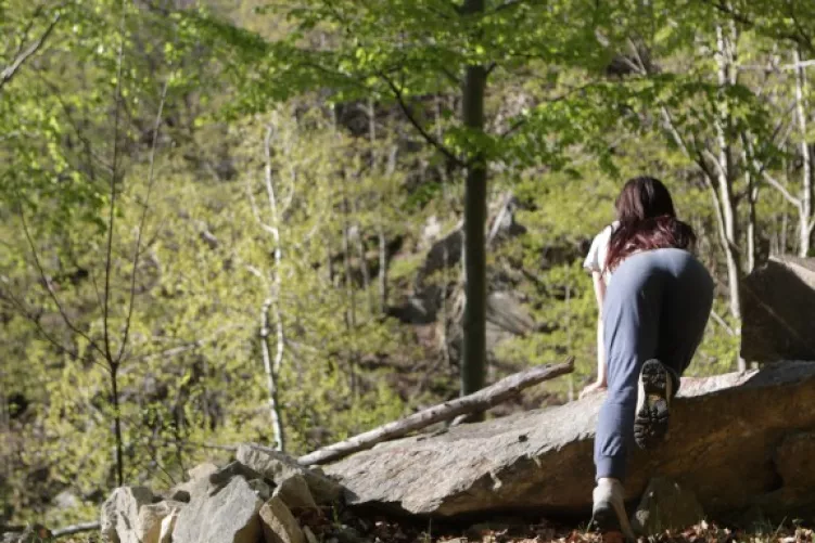 I just need a pair of hiking boots and nature