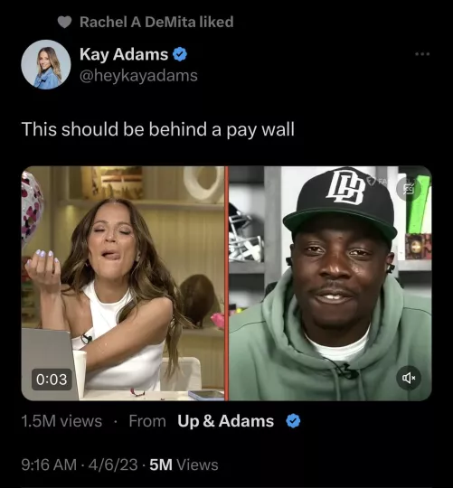 It’s doesn’t mean anything but find it hot lol