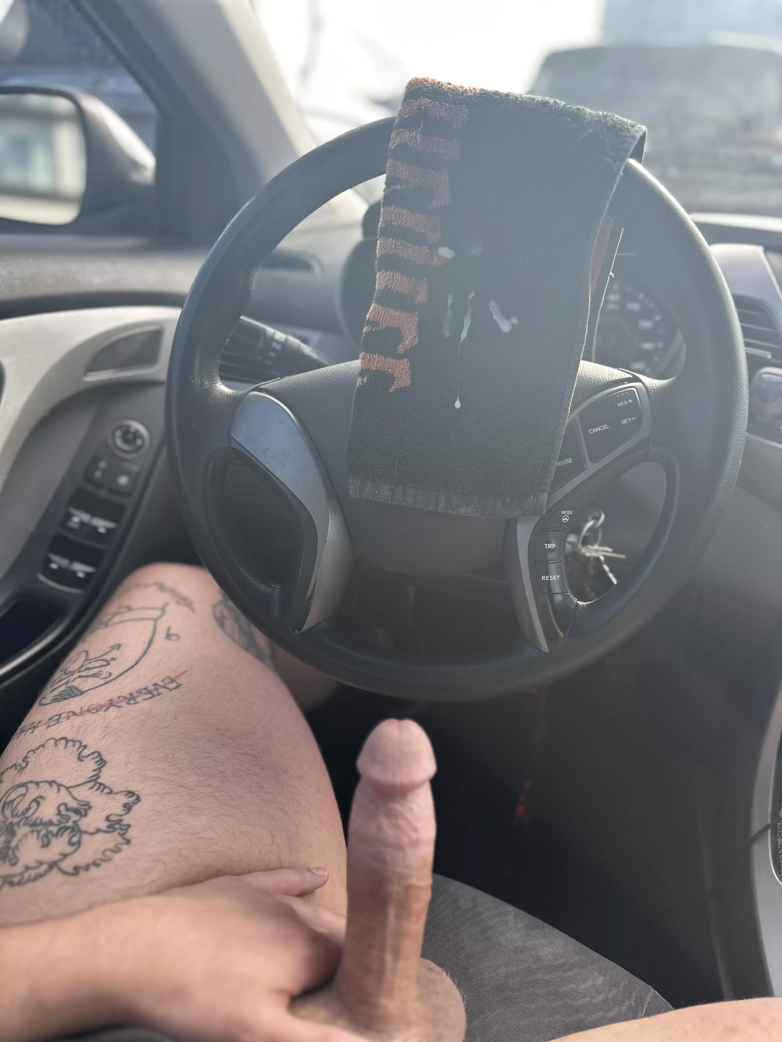 Just before I hit the gym!