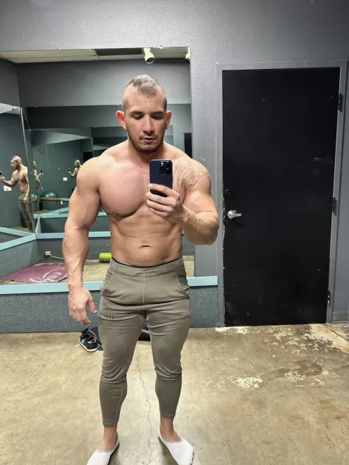 Just trying to be as big as my Tauren Warrior