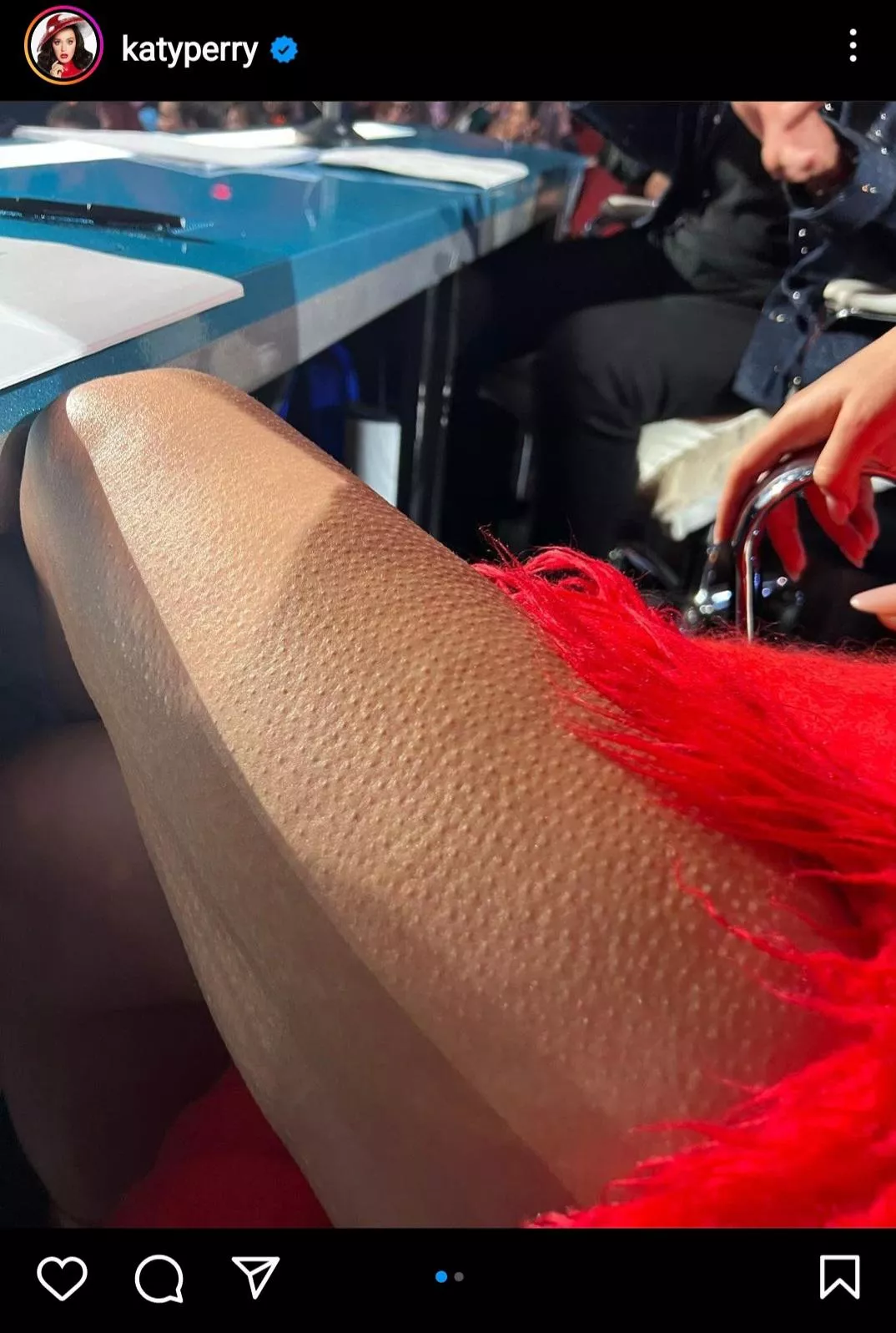 Katy perry goosebumps