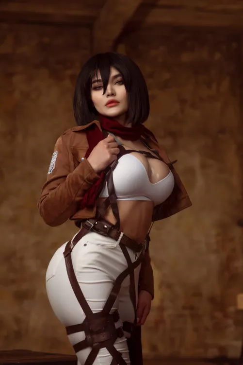 Mikasa Ackerman (Shingeki no Kyojin) by Kalinka Fox