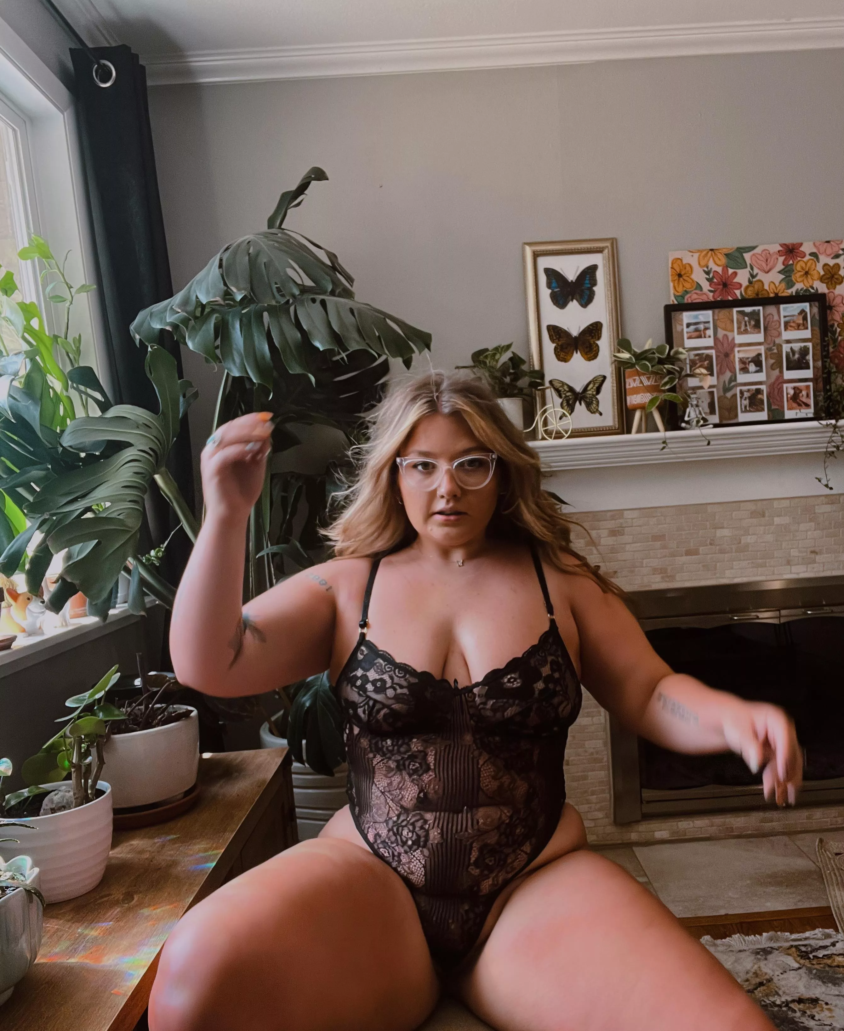 My plants aren’t the only thing getting wet today