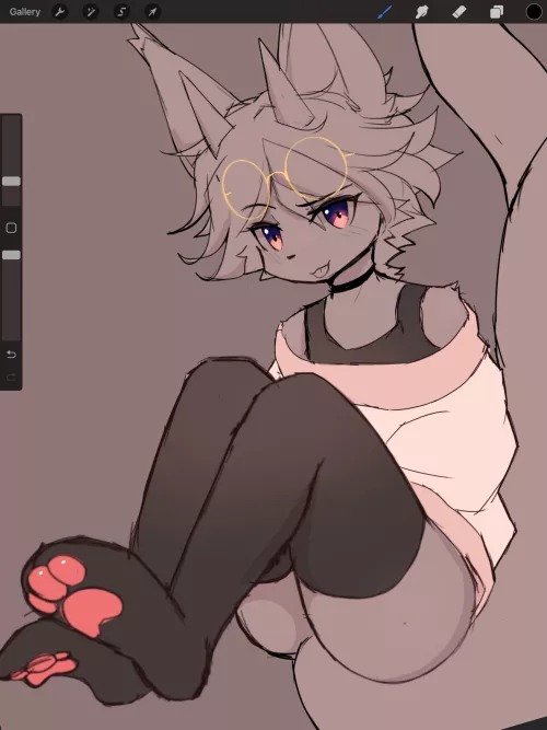 Pawbean! (Art by me)