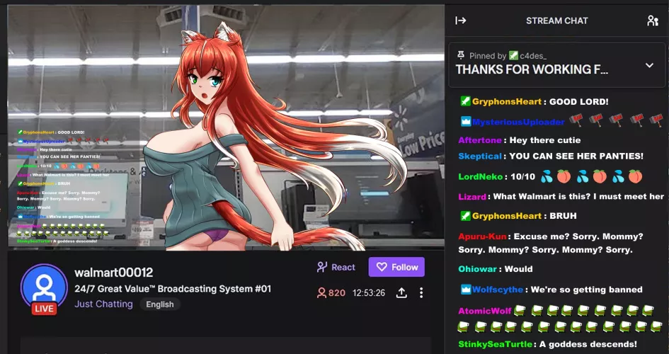 People-watching at Walmart [OC]