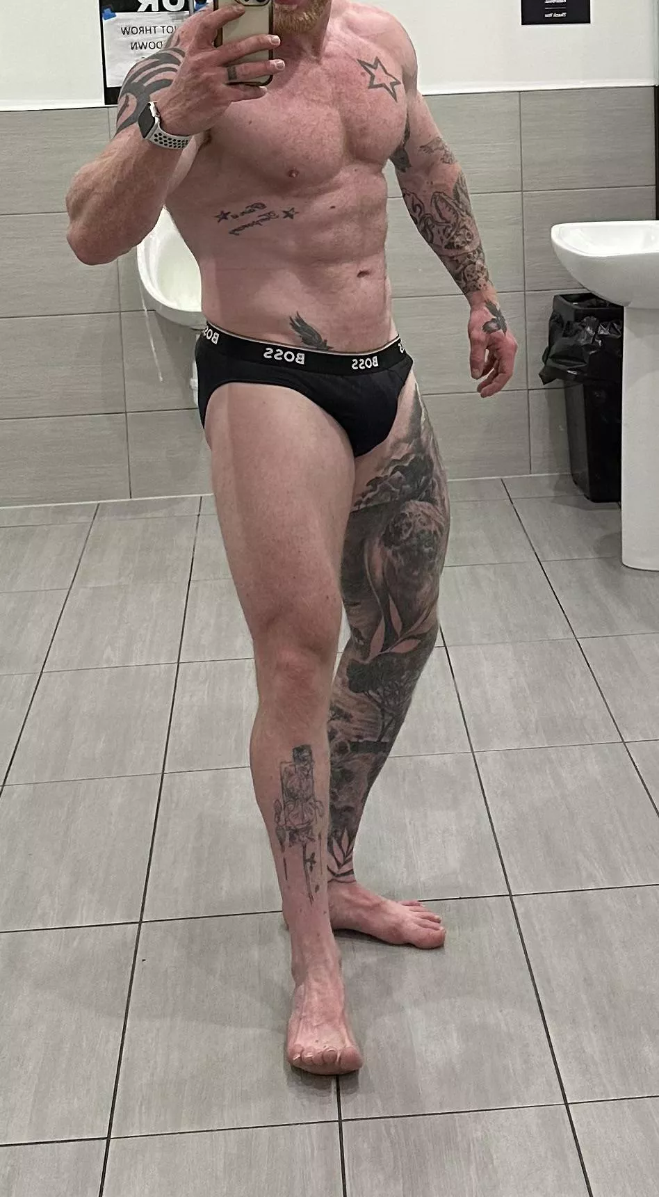 Quick changing room shot post gym