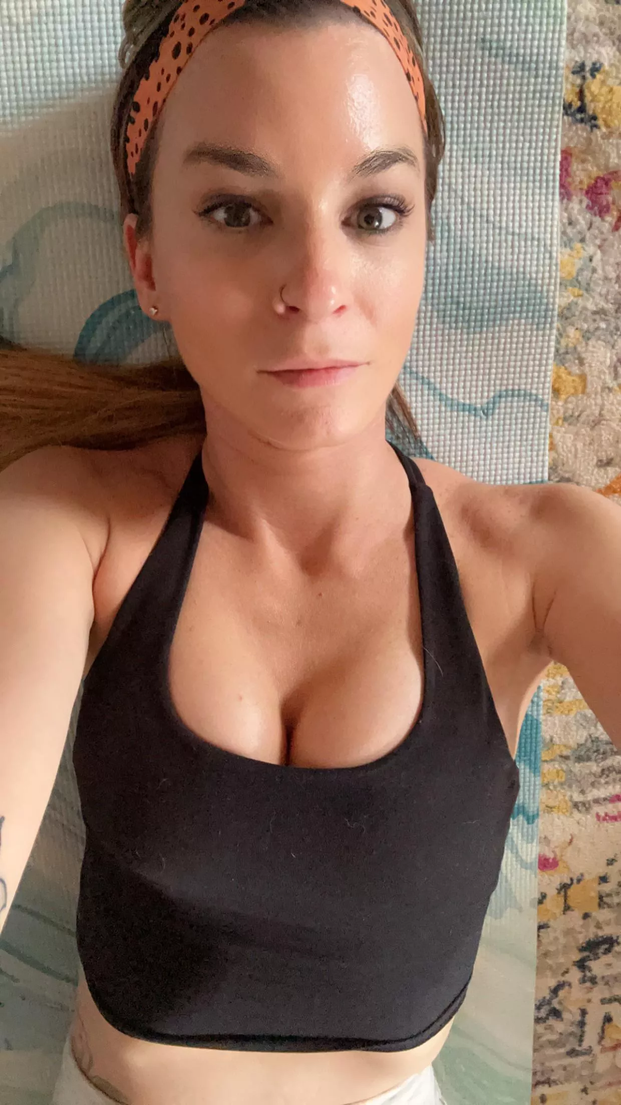 That workout almost killed me 💦