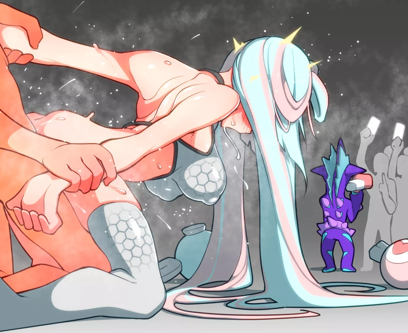 Toxtricity Pimps Out Iono Part 5 [FMM] (Yuuri_Splatoon)