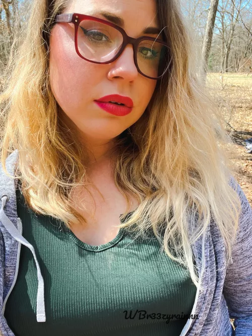 Went for a breezy walk yesterday