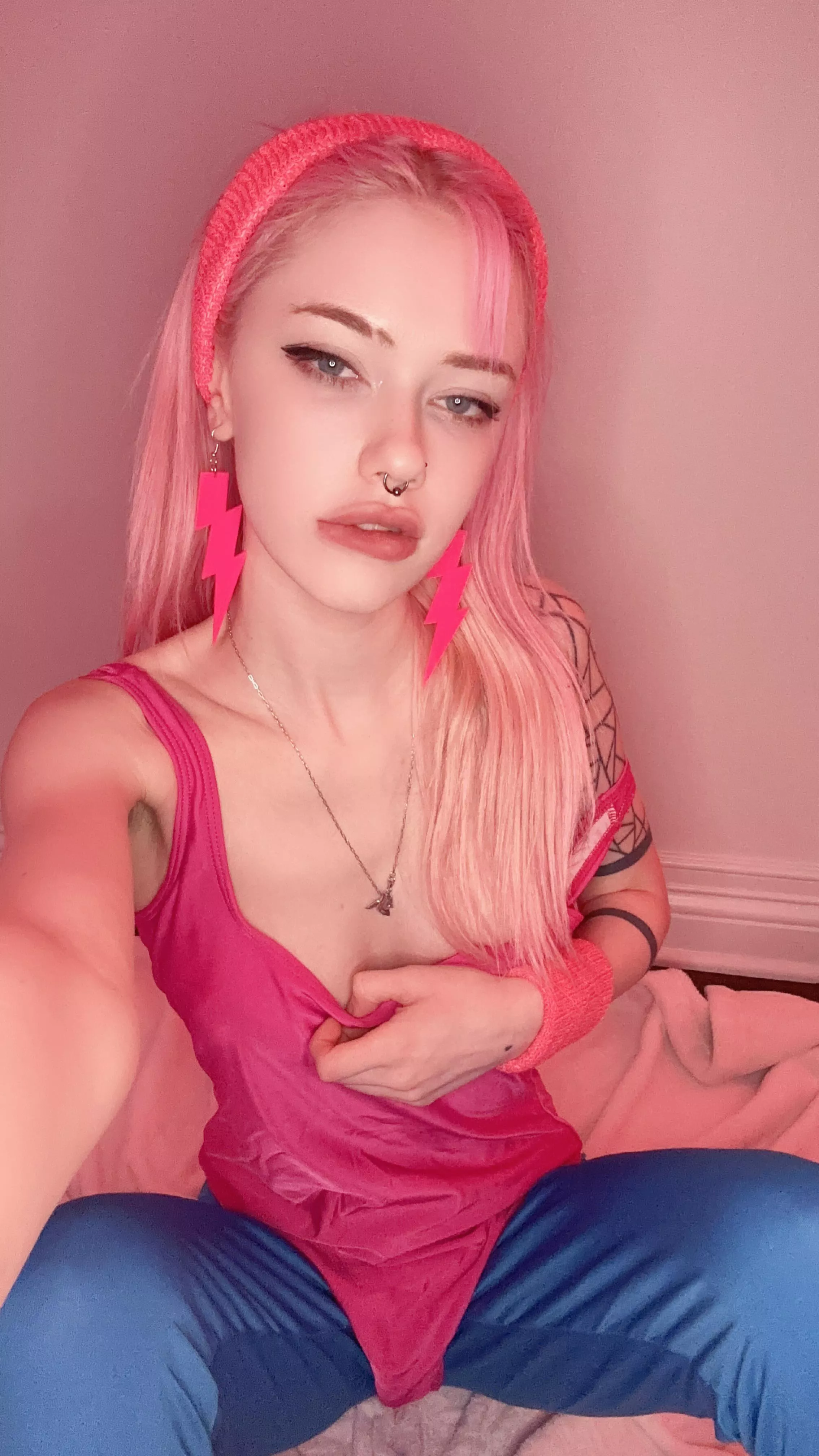 80s workout costume by Saekkico