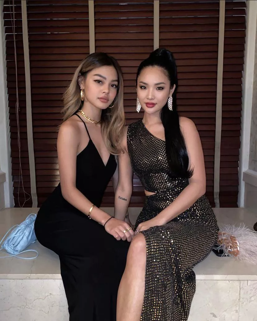 Black vs Sparkle Dress