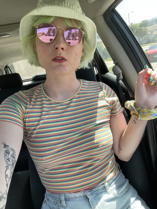 Classic car selfie 🥰☀️