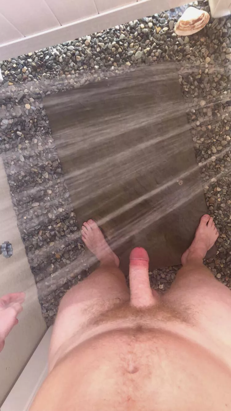 Come in. More room in this shower