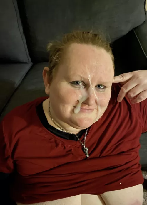 Daddy came on my face